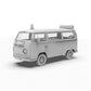 AK Interactive AK35033 1:35 T2 Model 1967 Airport Bus Model Kit