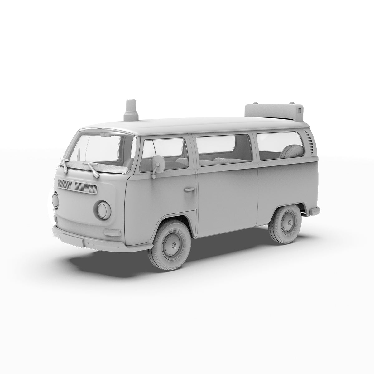 AK Interactive AK35033 1:35 T2 Model 1967 Airport Bus Model Kit