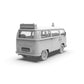 AK Interactive AK35033 1:35 T2 Model 1967 Airport Bus Model Kit
