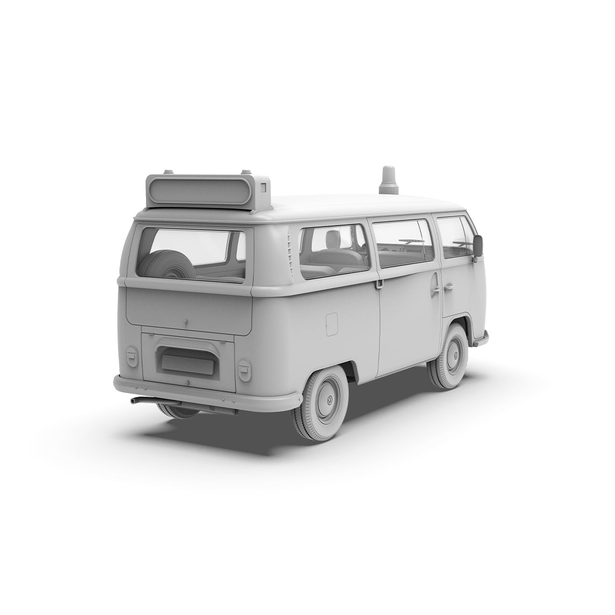 AK Interactive AK35033 1:35 T2 Model 1967 Airport Bus Model Kit
