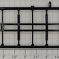 S-Helper 652-04-01 Box/Stock Car Black Straight Sill Underframe Sprue