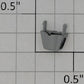 S-Helper 653-07-01 Switcher Gray Single Headlight Housing #9139