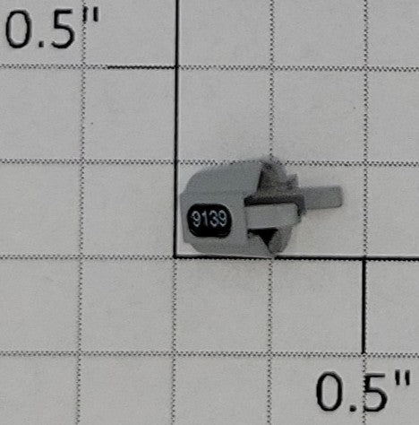S-Helper 653-07-01 Switcher Gray Single Headlight Housing #9139