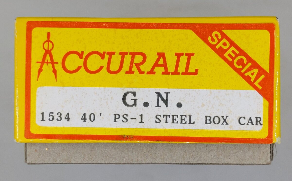 Accurail 1534 HO Scale Great Northwestern Railway 40' PS-a Steel Boxcar #39994