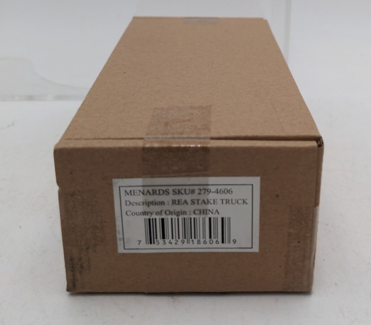 Menards 279-4606 O Scale Lighted REA Stake Bed Truck