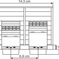 Kibri 39252 HO Modern Maintenance Hangar GleisBau Kit