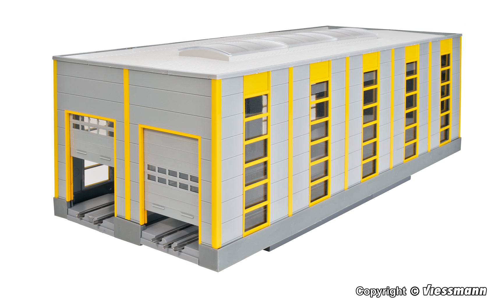Kibri 39252 HO Modern Maintenance Hangar GleisBau Kit