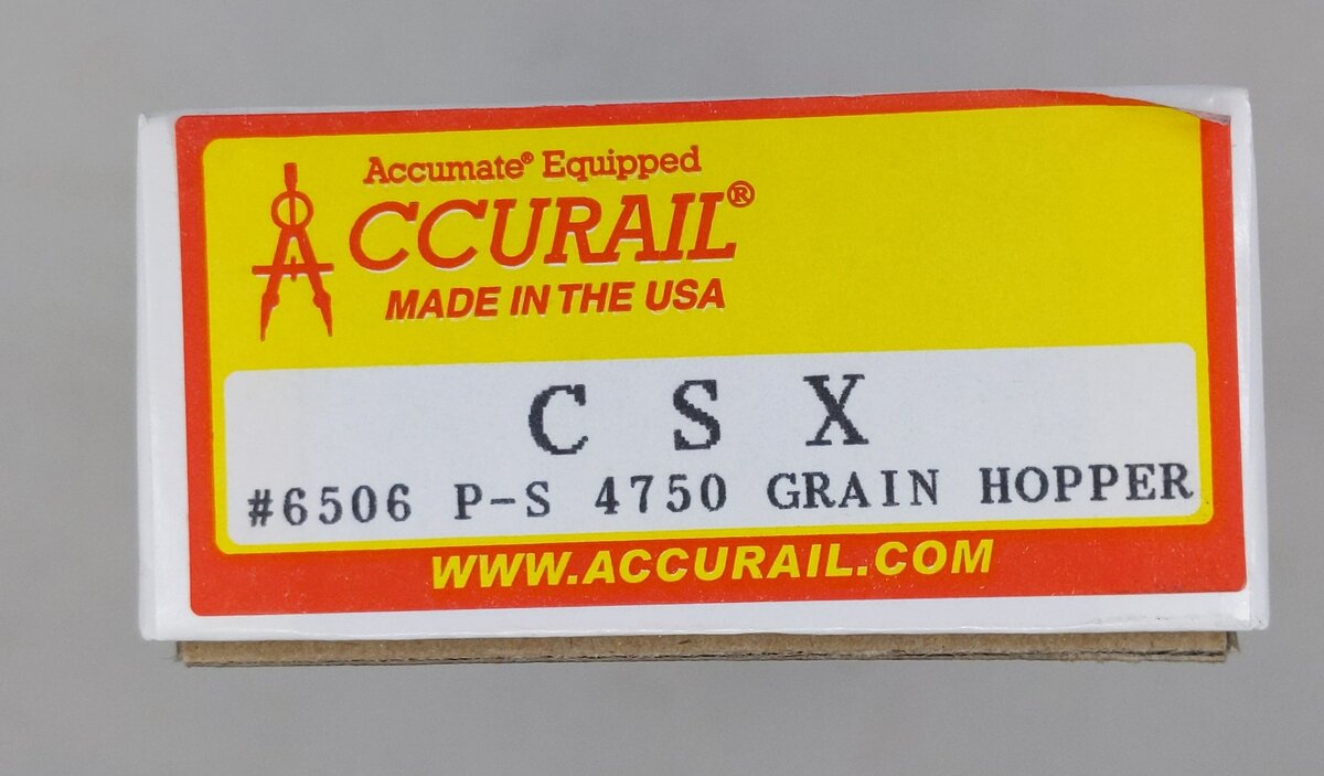 Accurail 6506 HO CSX P-S 4750 Grain Hopper #251362