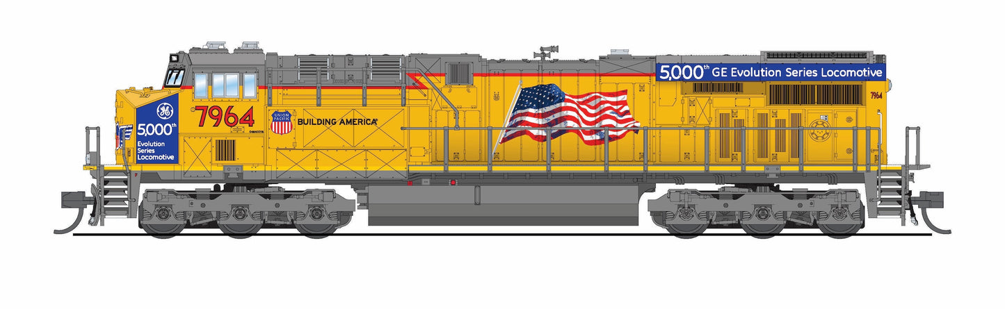 Broadway Limited 9896 N UP GE ES44AC Diesel Locomotive Sound/DC/DCC #7964