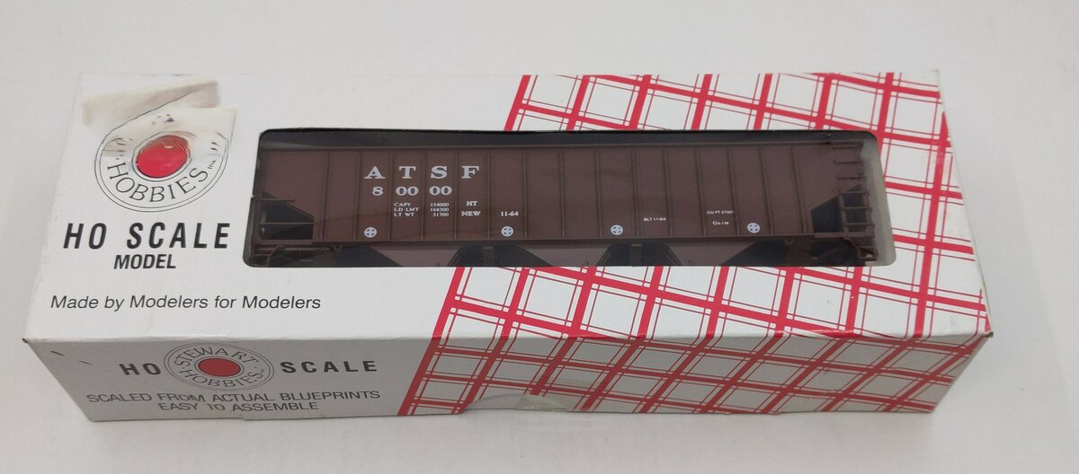 Stewart Hobbies 10004 HO Santa Fe NYC/AAR 70 Ton 14 panel Triple Hopper