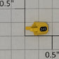 S-Helper 653-07-01 Switcher Yellow Single Headlight Housing #349