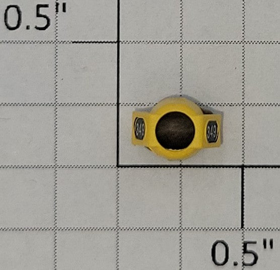 S-Helper 653-07-01 Switcher Yellow Single Headlight Housing #349