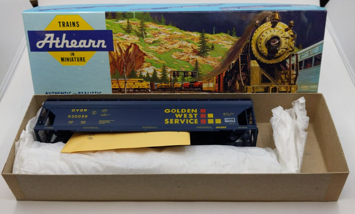 Athearn 2325 HO Bev-Bel Golden West Service 55' ACF Center Flow Hopper Kit