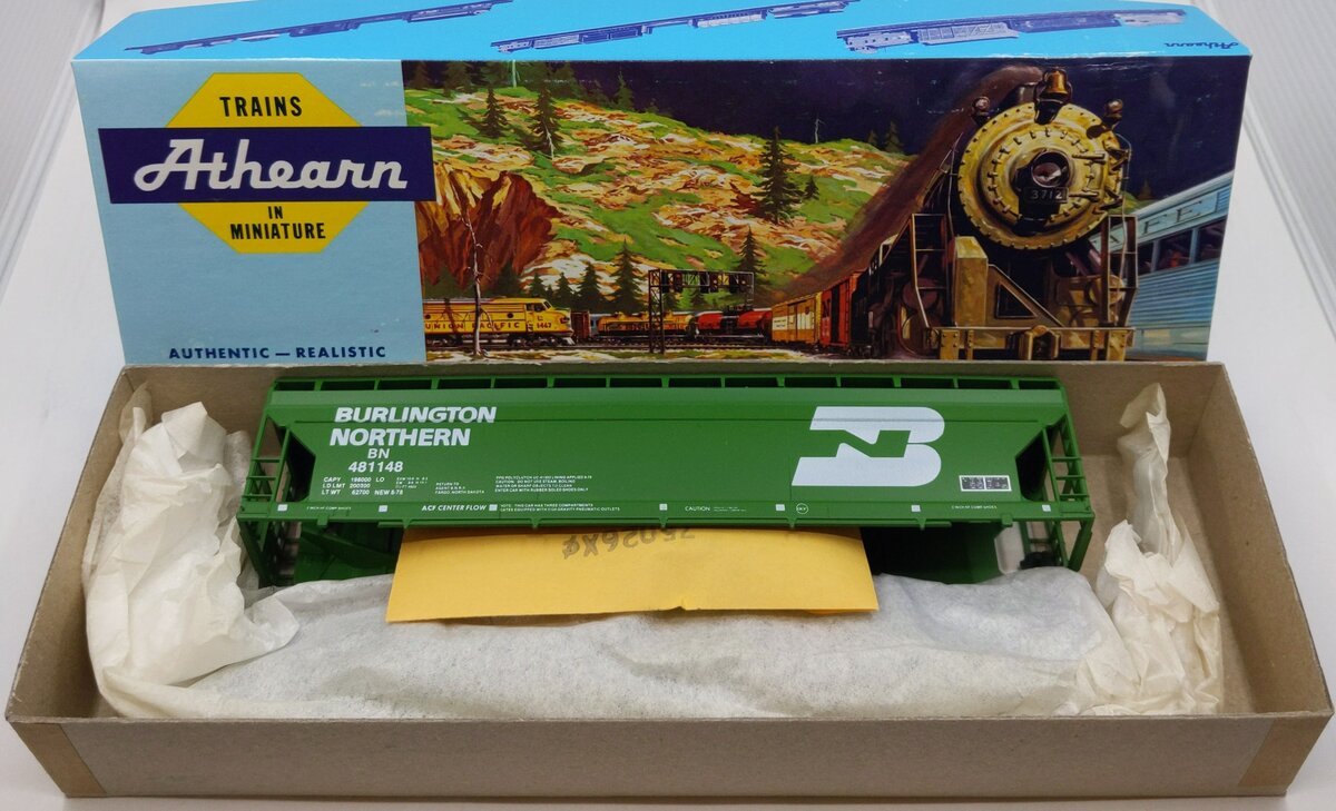 Athearn 219 HO Burlington Northern Hopper Kit #481148