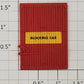S-Helper 01282-1 Red and Yellow CNJ "Blocking Car" Door