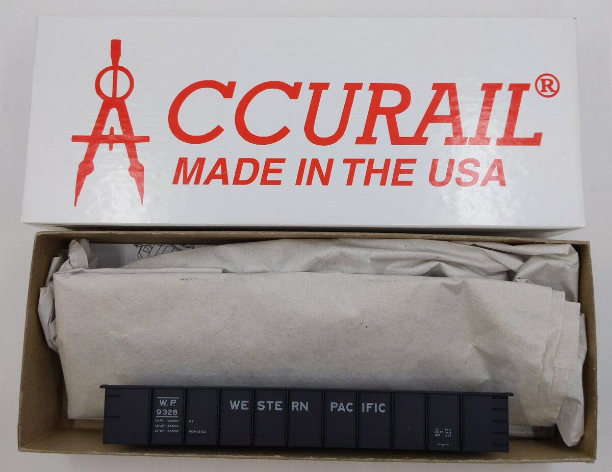 Accurail 9328 HO AAR Western Pacific Gondola Kit