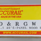 Accurail 7008.1 HO Scale Denver & Rio Grand Western 40' 6-Panel Wood Boxcar