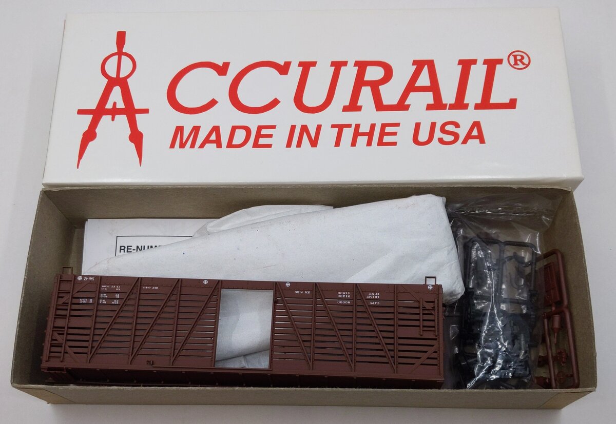 Accurail 4701.1 HO 40' Wood Stock Car Kit