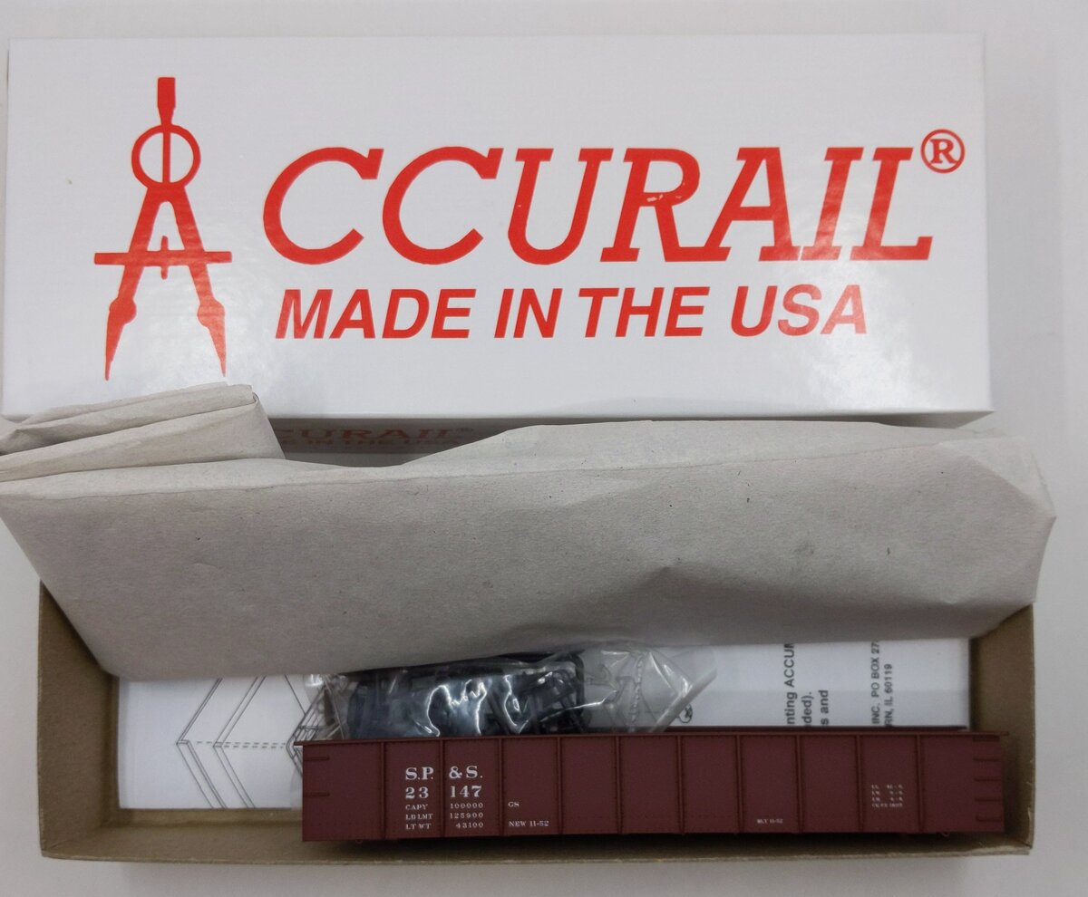 Accurail 3718 HO SP&S 41' Steel Gondola Kit #23147