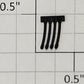 S-Helper 653-08-05-BK Black Multi Unit Switcher Left Hose