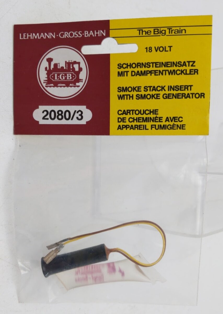 LGB 2080/3 Smoke Stack With Smoke Generator 18 Volt