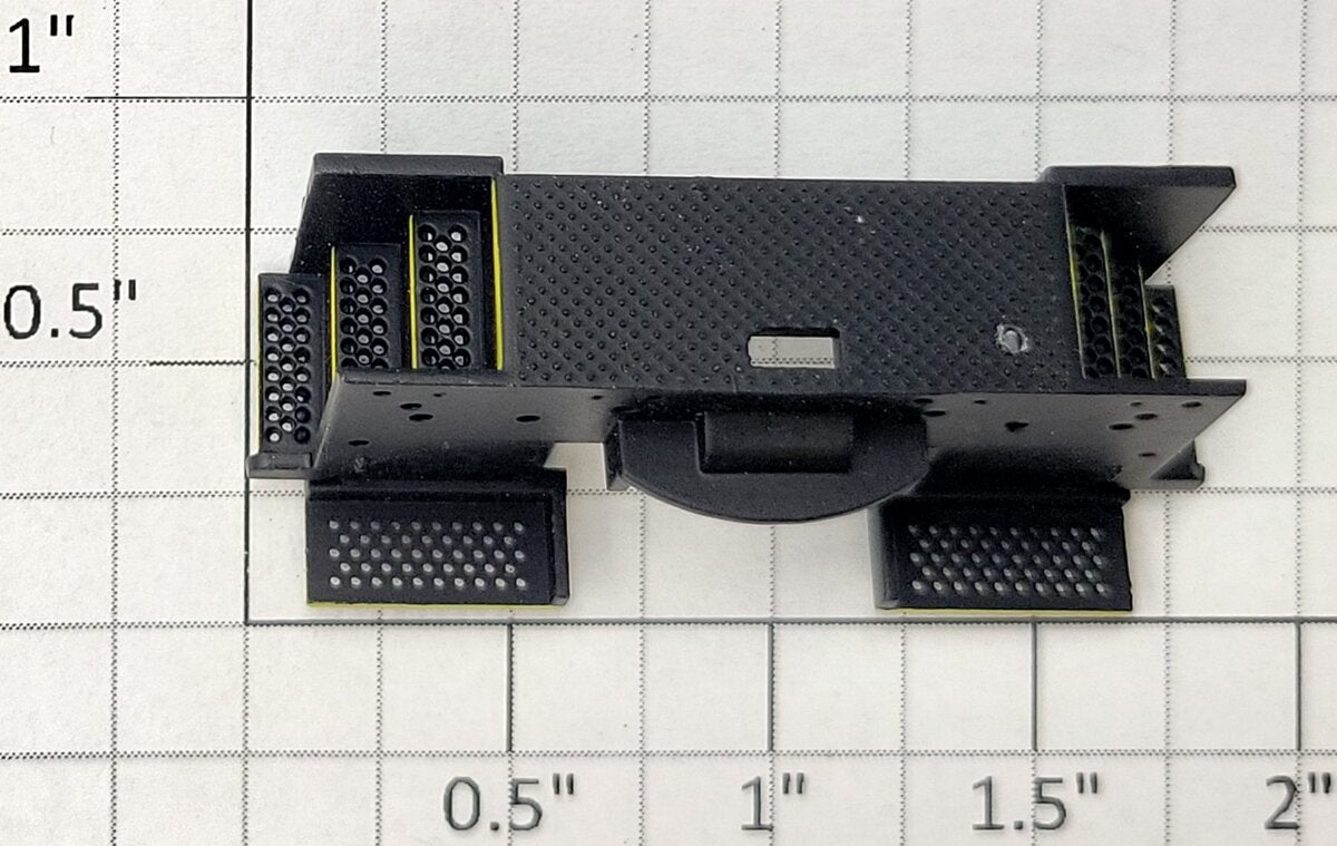 S-Helper 653-11-01-GN Black w/Yellow Step Edge Multiple Unit Switcher Pilot Base