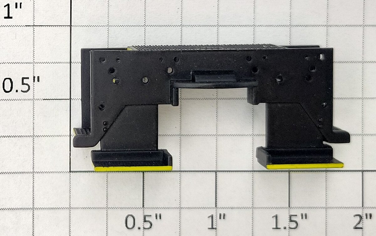 S-Helper 653-11-01-GN Black w/Yellow Step Edge Multiple Unit Switcher Pilot Base