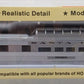 Con-Cor 0001-000772 HO Santa Fe Phoenix 85 Ft Dome Obsv Car Corrugated Sides