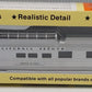 Con-Cor 0001-000776 HO California Zephyr 85' Observation Corrugated Sides Kit