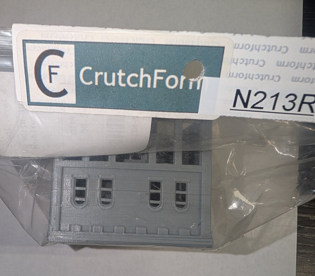 CrutchForm N213R 3-D Printed Open Air Two Story Office Building