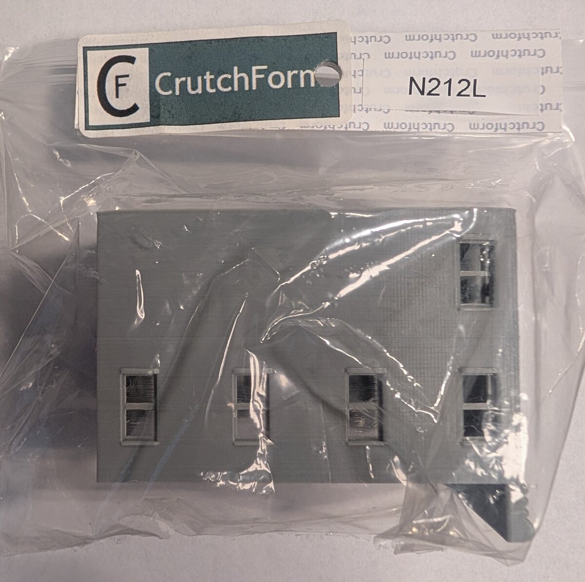 CrutchForm N212L N Scale 3-D Printed Two Story Store Front Building