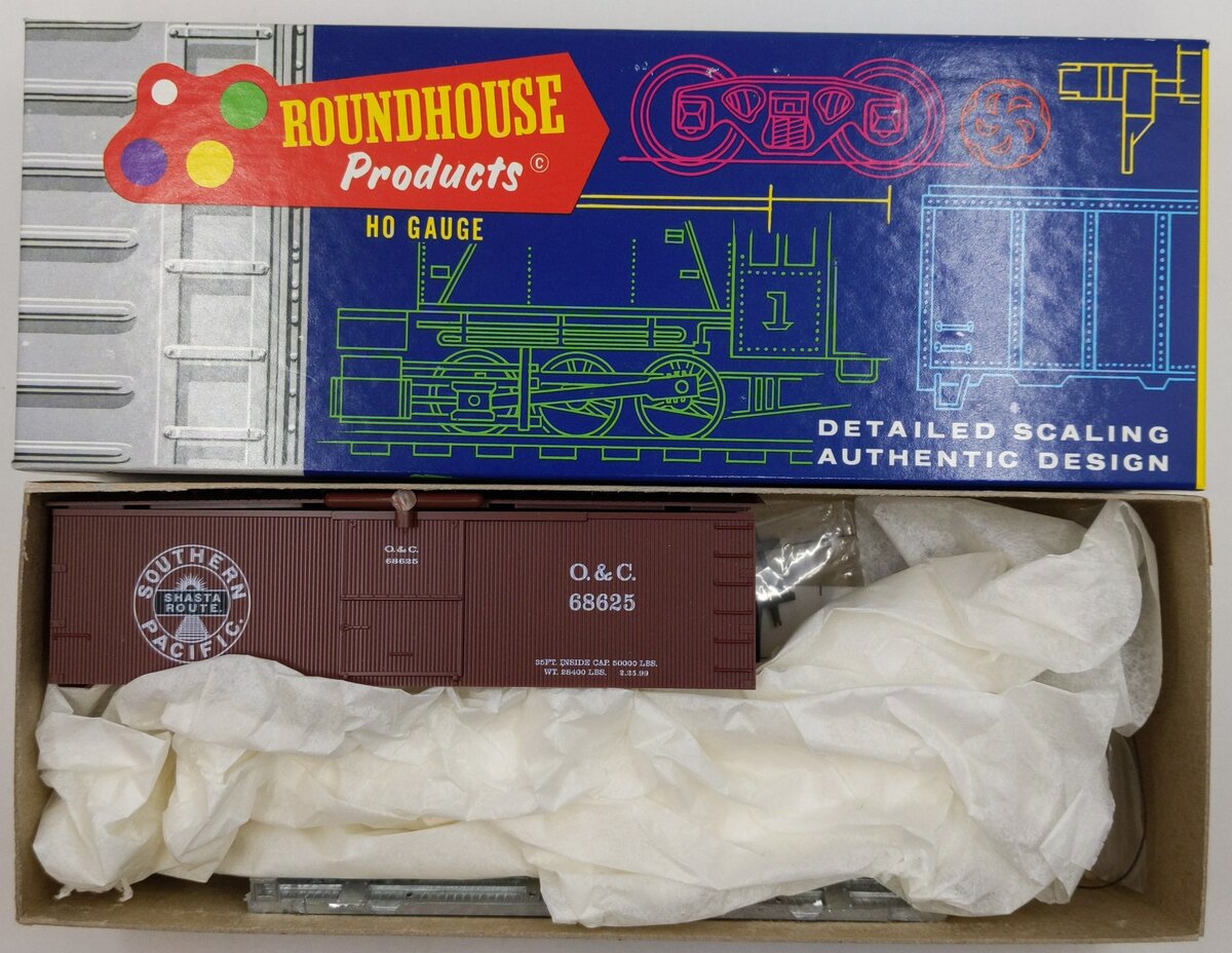 Roundhouse 7809 HO Southern Pacific 36' Boxcar Kit #68625