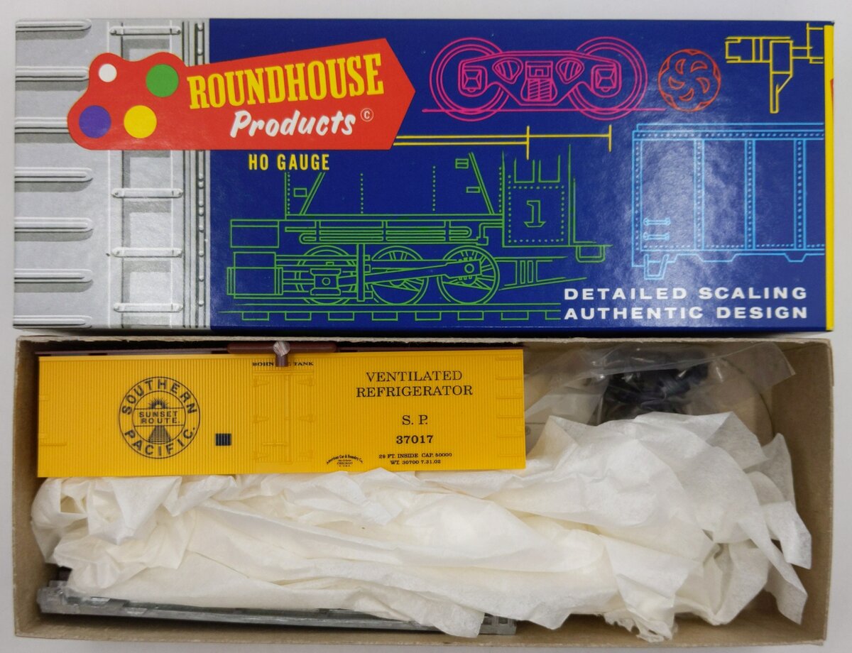 Roundhouse 3081 HO Southern Pacific 36' Reefer Kit #37017