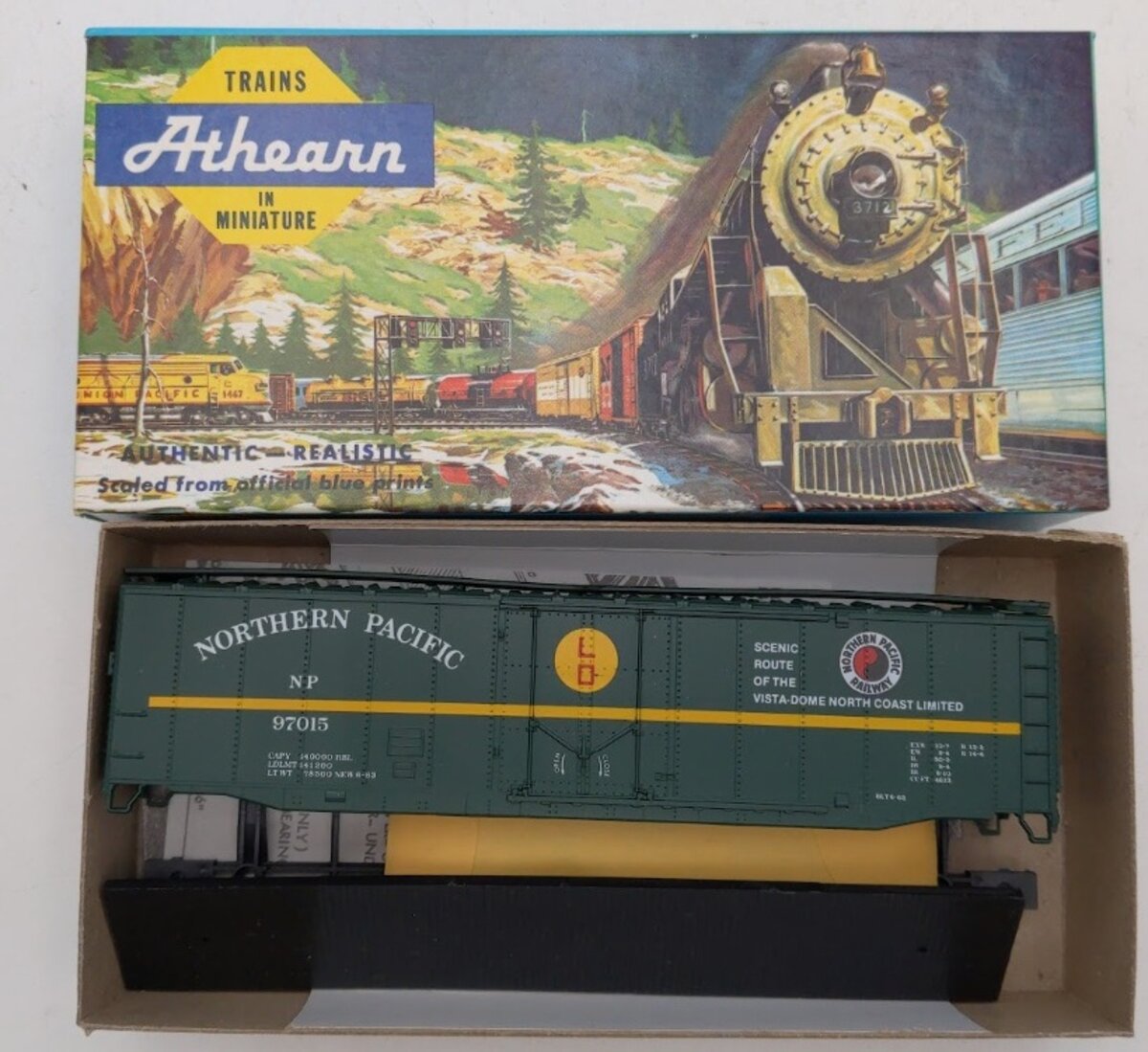 Athearn 50885 HO NMRA Western System 50' Plug Door Boxcar 50th Anniversary Kit