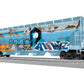 Lionel 2542140 O AEX Graffiti 4-Bay Centerflow Covered Hopper #5094