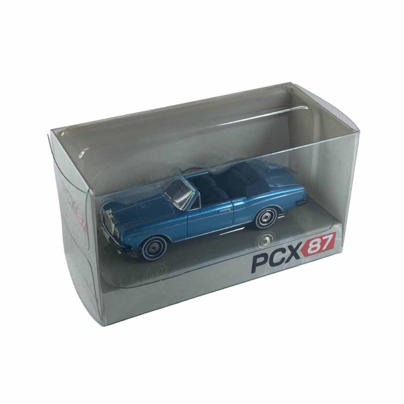 Brekina Automodelle PCX870513 HO Top Down 1971 Rolls Royce Corniche Convertible