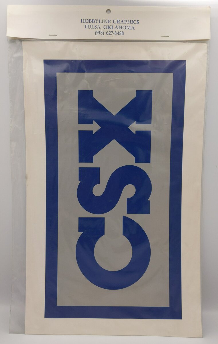 Hobbyline CSX G Scale Decal