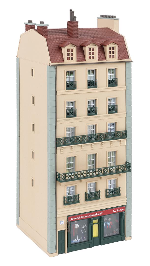 Faller 130712 HO 6-Storey Townhouse Building Kit
