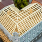 Faller 232166 N Townhouse Under Reconstruction Building Kit