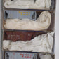 Roundhouse 0444 HO Scale Southern Pacific2-BAY Covered Hopper Kit (Set of 4)