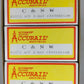 Accurail 3373 HO Scale Chicago and North Western ACF 3-Bay Centerflow Boxcar