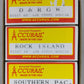 Accurail 3387 HO Scale Union Pacific Fallen Flags 40' AAR Boxcar (Set of 3)