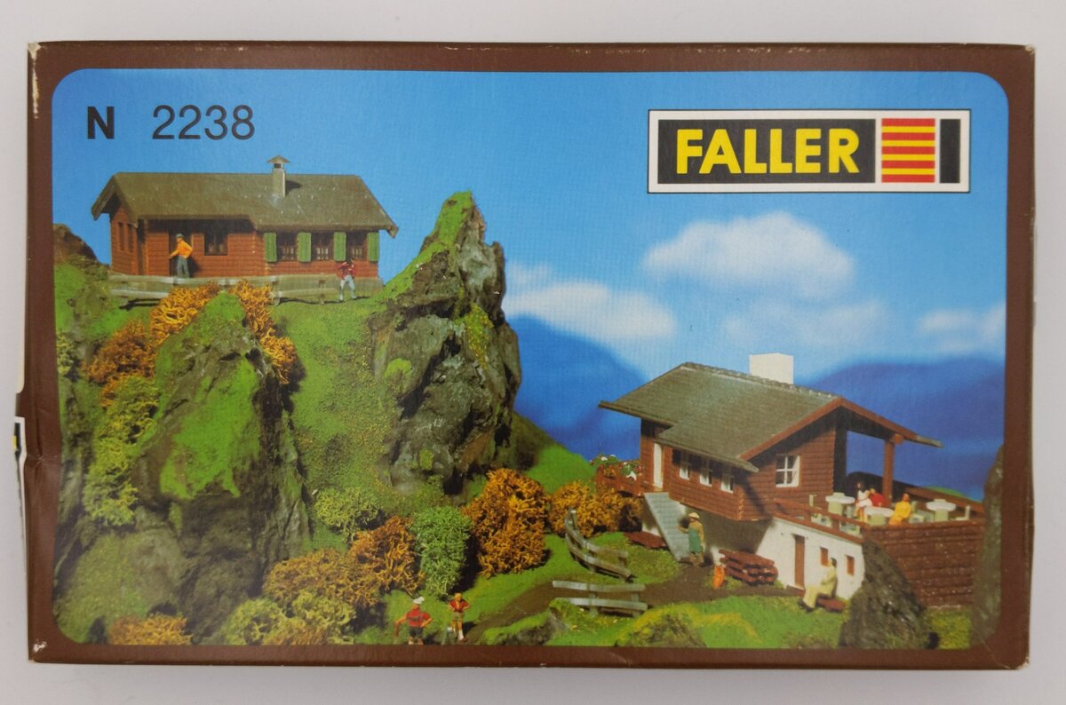 Faller 2238 N Gauge Alpine House and Hunting Lodge Building Kit