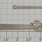 MTH EC-1110001A Premier GS-4 Right Hand Nickel Main Rod and Crosshead Assembly