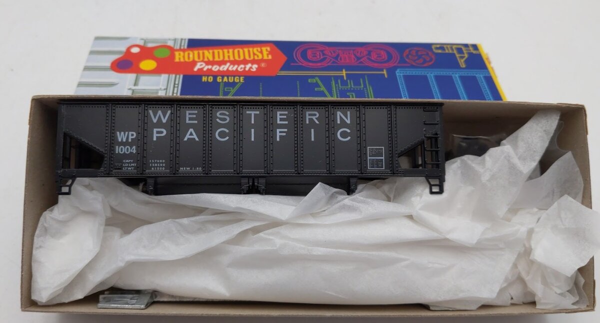 Roundhouse 1568 HO Western Pacific RIB Ballast Hopper # 1004 Kit