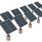 Walthers 949-4196 HO Rooftop Solar Panels Kit