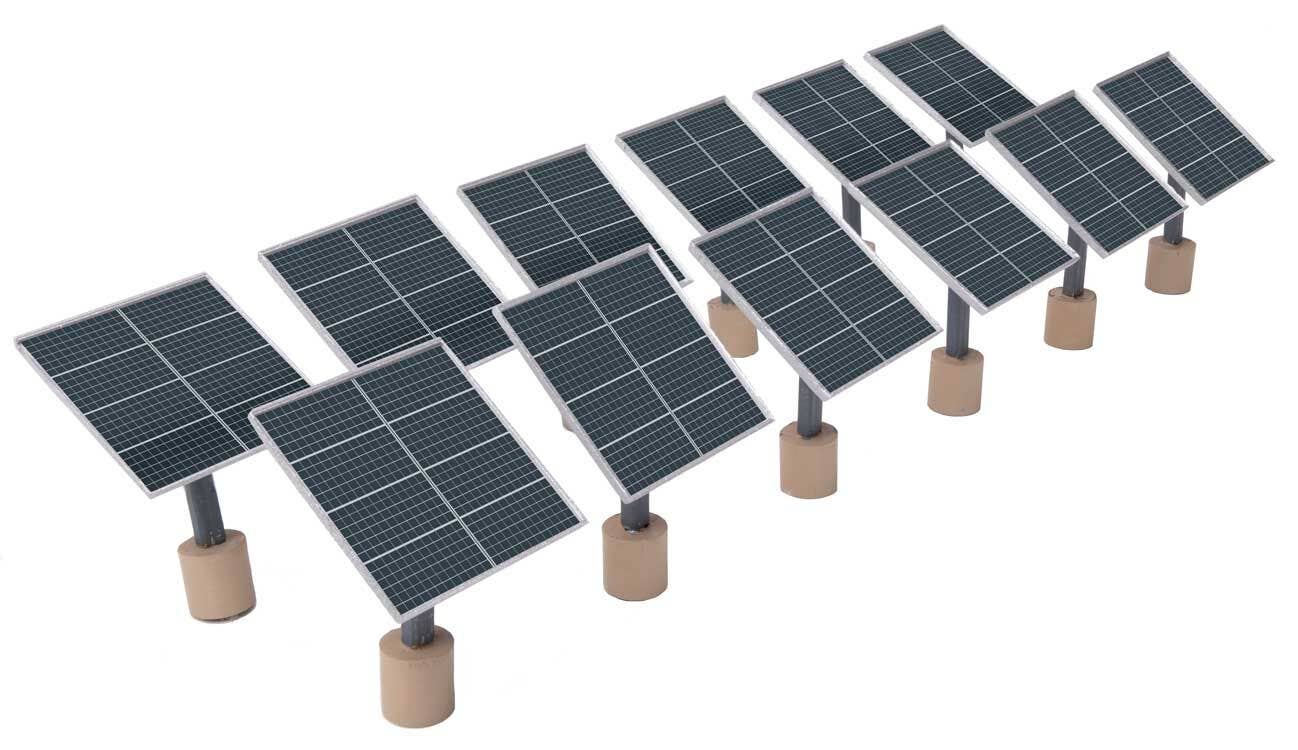 Walthers 949-4196 HO Rooftop Solar Panels Kit