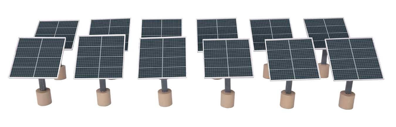 Walthers 949-4196 HO Rooftop Solar Panels Kit