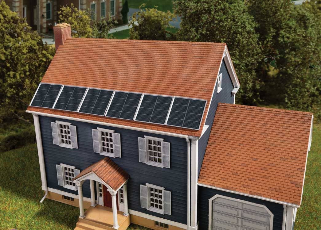 Walthers 949-4196 HO Rooftop Solar Panels Kit