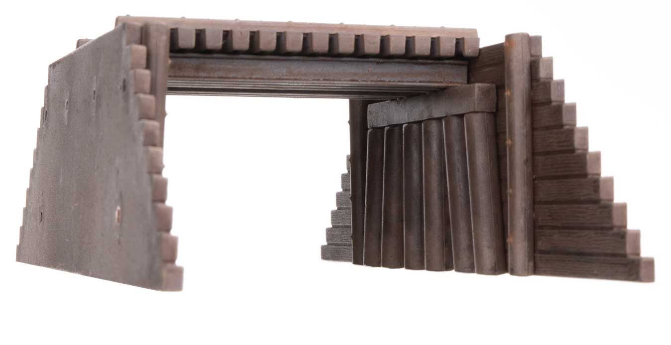 Walthers 933-4528 HO Short Beam Bridge Kit